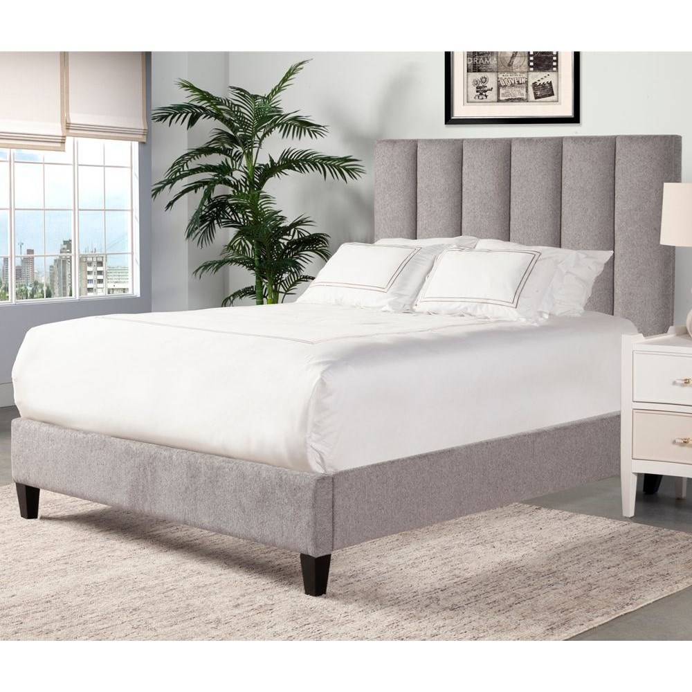 Avery clearance upholstered bed